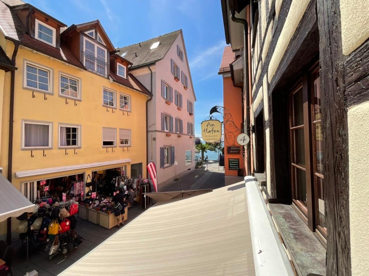 Gaestehaus Am Hafen Meersburg Eksteriør billede