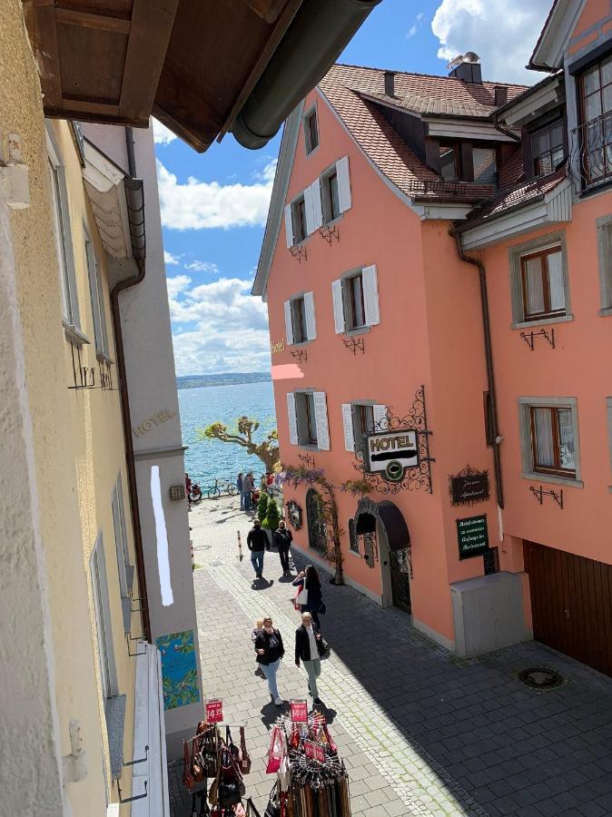 Gaestehaus Am Hafen Meersburg Eksteriør billede