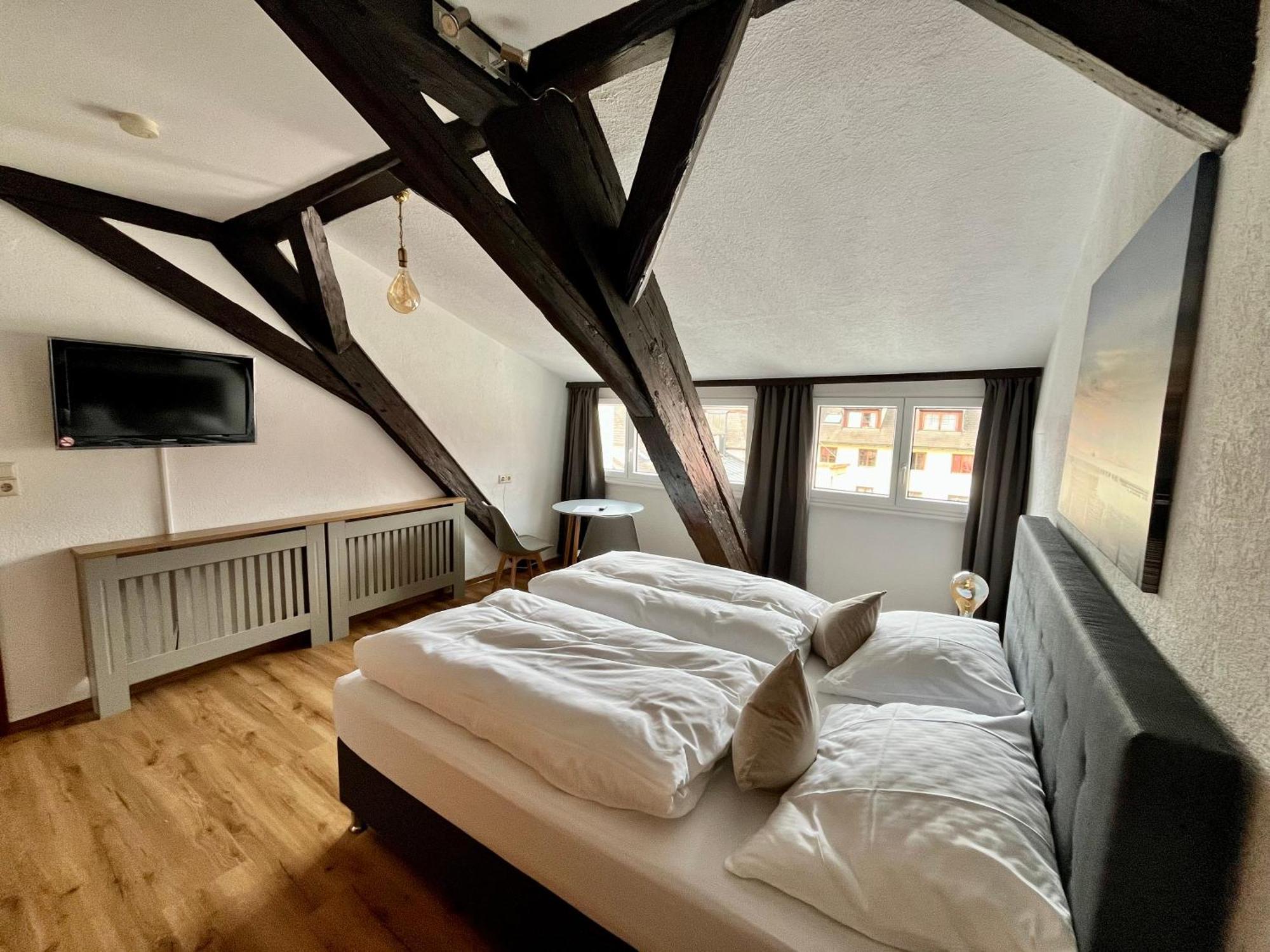Gaestehaus Am Hafen Meersburg Eksteriør billede