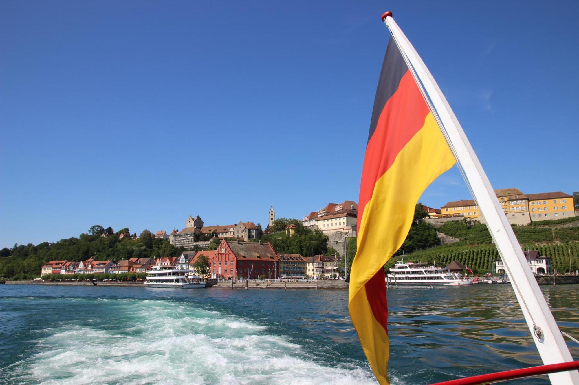 Gaestehaus Am Hafen Meersburg Eksteriør billede