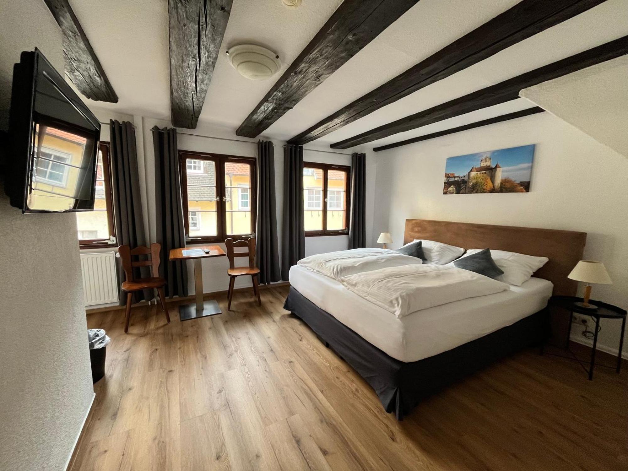 Gaestehaus Am Hafen Meersburg Eksteriør billede